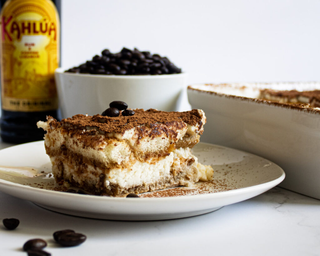 slice of tiramisu